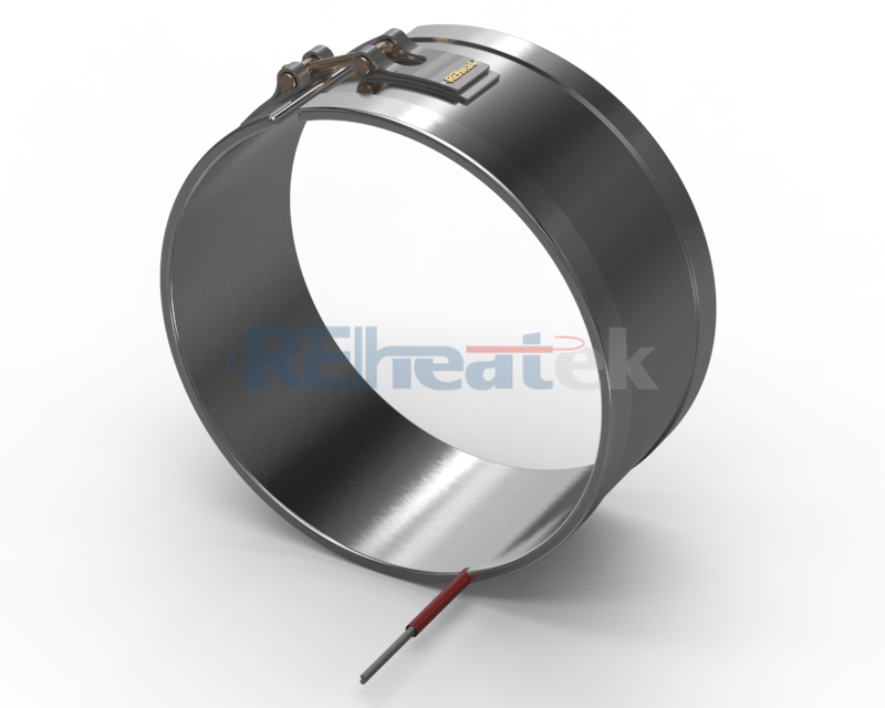 Band Heater with 180 Degree Edge Leads