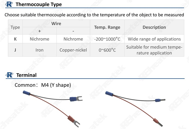 Reheatek thermocouple-RRLW