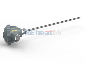 Threaded Thermocouple with Connection Head